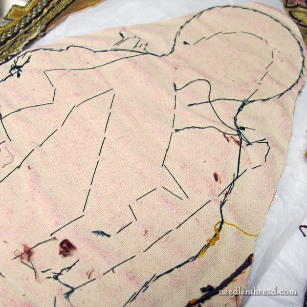 Figure Embroidery on Church Vestments - Repair and Replace