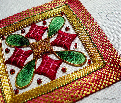 Goldwork & Silk Christmas Ornament Project Index