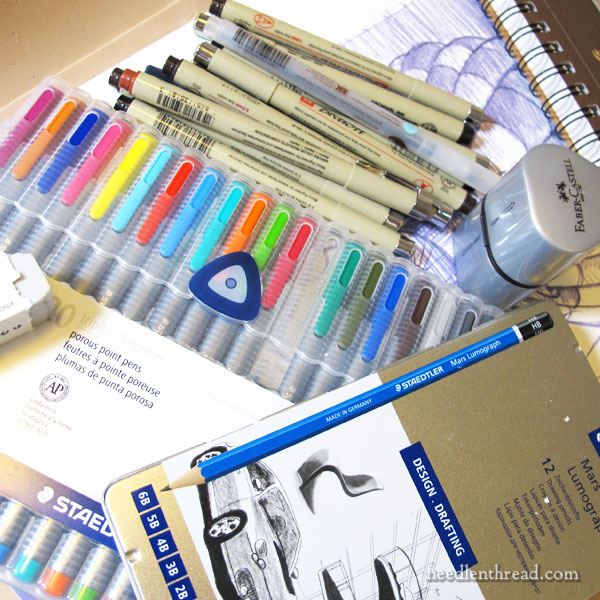 Art Supplies for Hand Embroidery