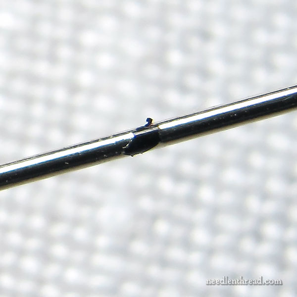 Embroidery Needle Flaw