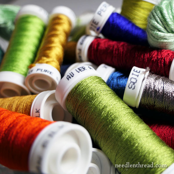 Threads and Fibers for Hand Embroidery