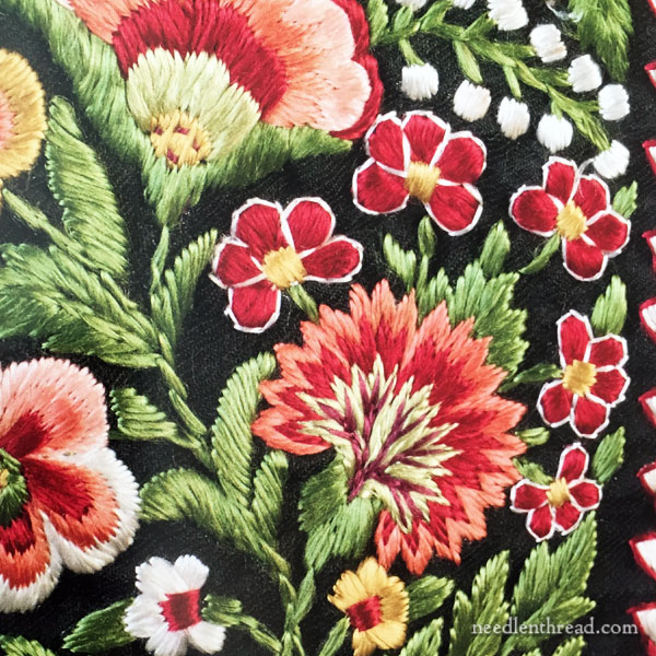 Embroidered Treasures: Flowers - a Book Review