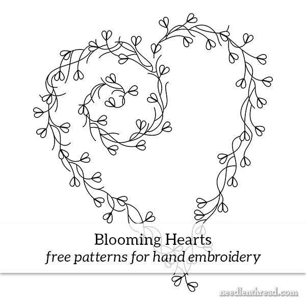 Blooming Hearts – Free Hand Embroidery Pattern & Stitch Ideas – NeedlenThread.com