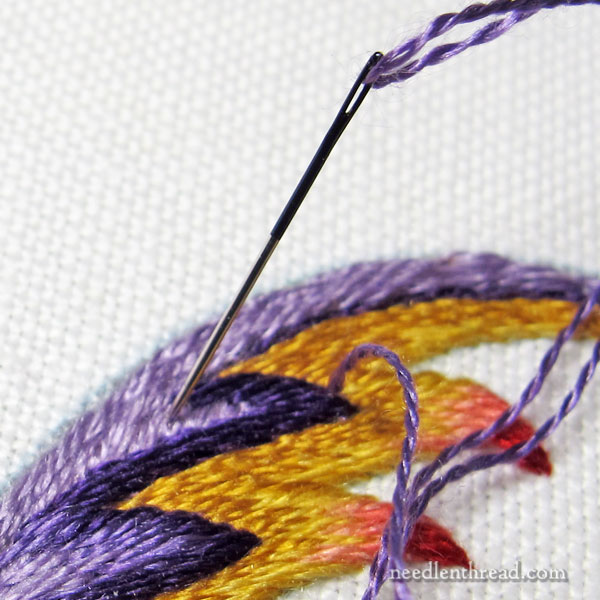 How to Thread an Embroidery Needle