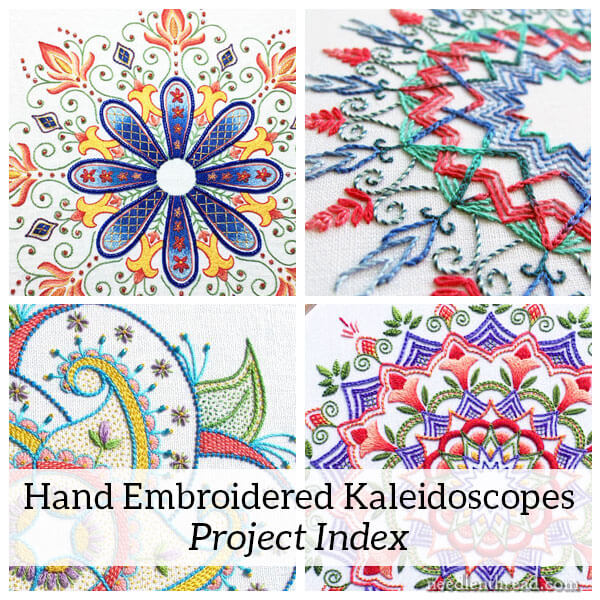 Hand Embroidered Kaleidoscopes Project Index