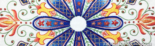 Party in Provence embroidered kaleidoscope