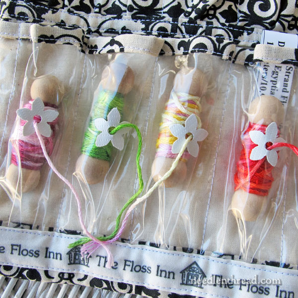 The Floss Inn for embroidery floss organization