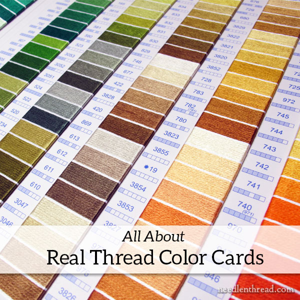 All About Real Thread Color Cards –