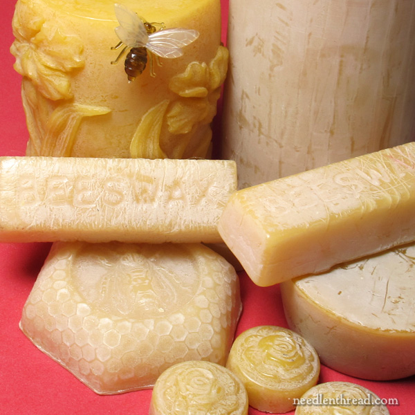 Beeswax Thread Conditioner, Weaving Tools Supplies