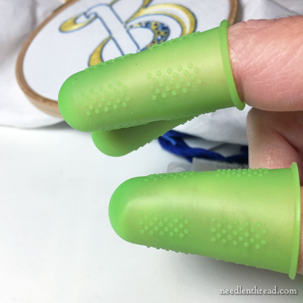 Silicone Thimble Substitute for Hand Embroidery