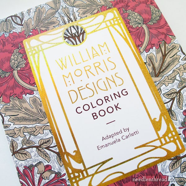 William Morris Designs Coloring Book