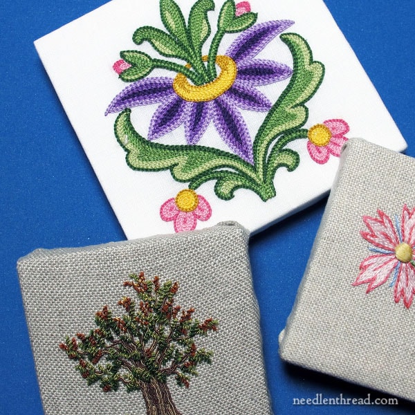 How to Display Embroidery Projects