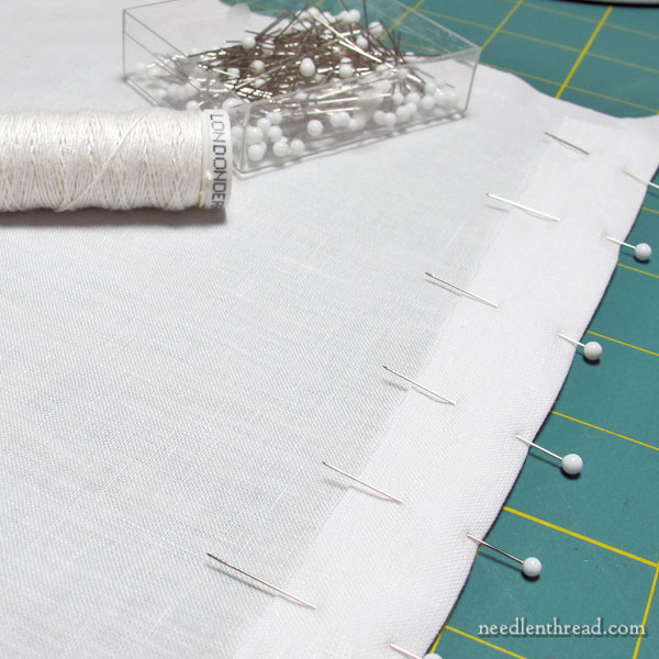 Setting up a Slate Frame for Goldwork