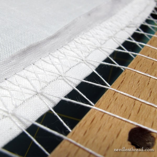 Setting up a Slate Frame for Goldwork