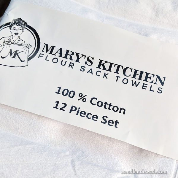 Best flour sack towels for embroidery