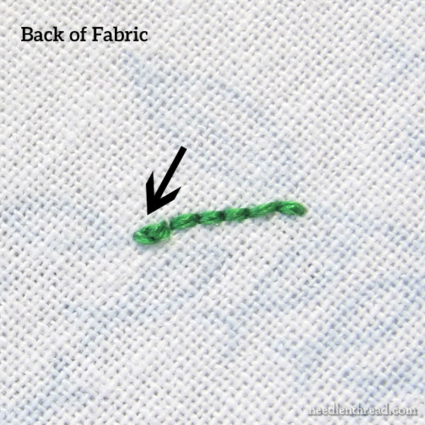 Stitch Tip: No-Knot Invisible Thread Start for Hand Embroidery