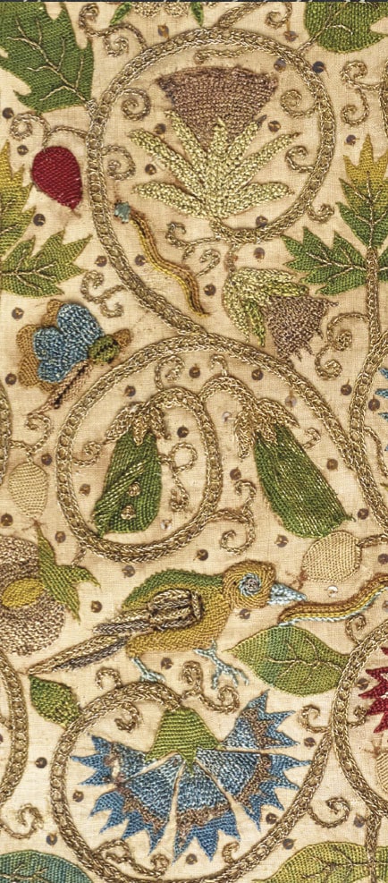 Embroidered Treasures: Birds