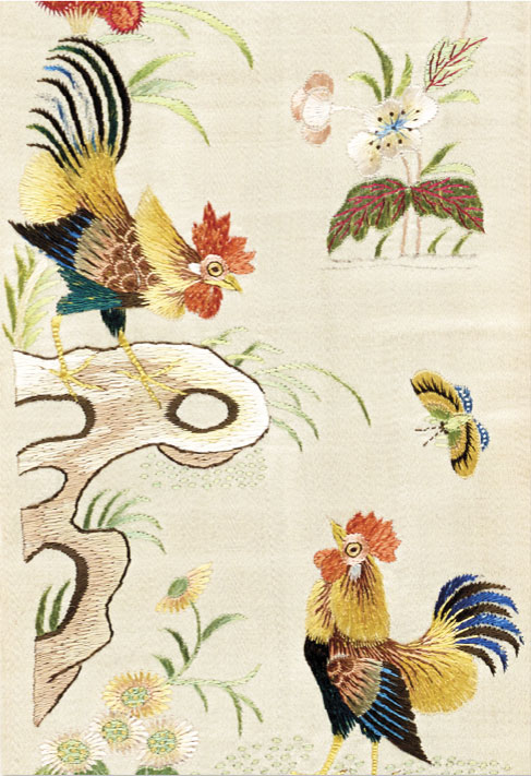 Embroidered Treasures: Birds