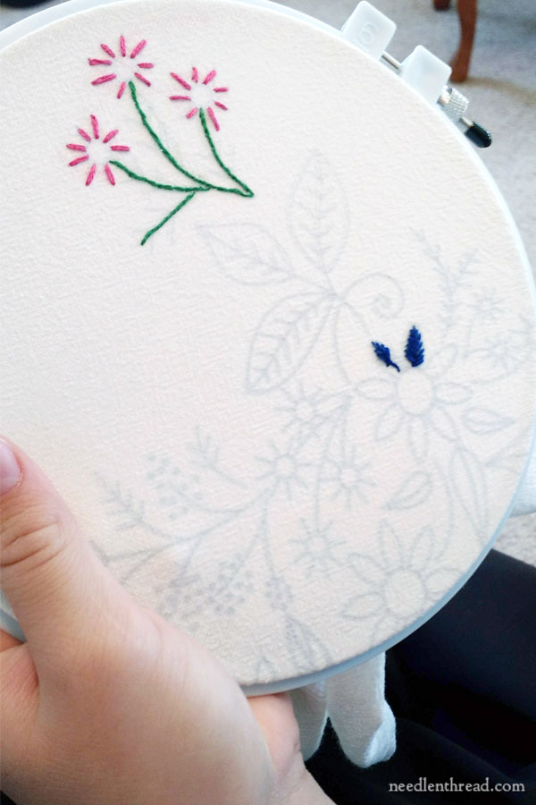 Kids' Embroidery Classes: Simple Monograms project