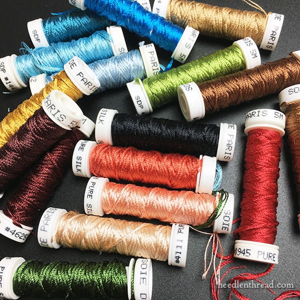 Silk Embroidery Threads for New Project