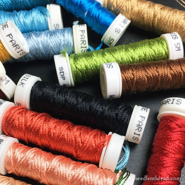 Silk Embroidery Threads for New Project