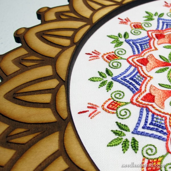 Decorative Hoop Frames for Embroidery Display