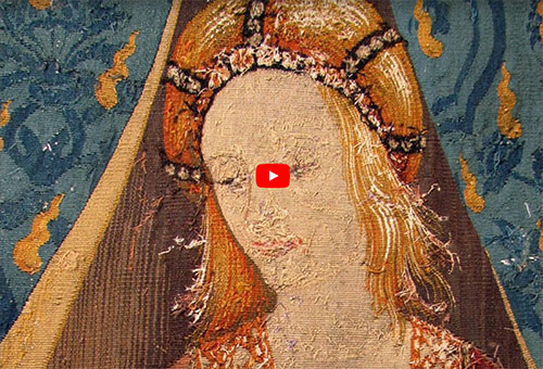 Lady & Unicorn Tapestry video