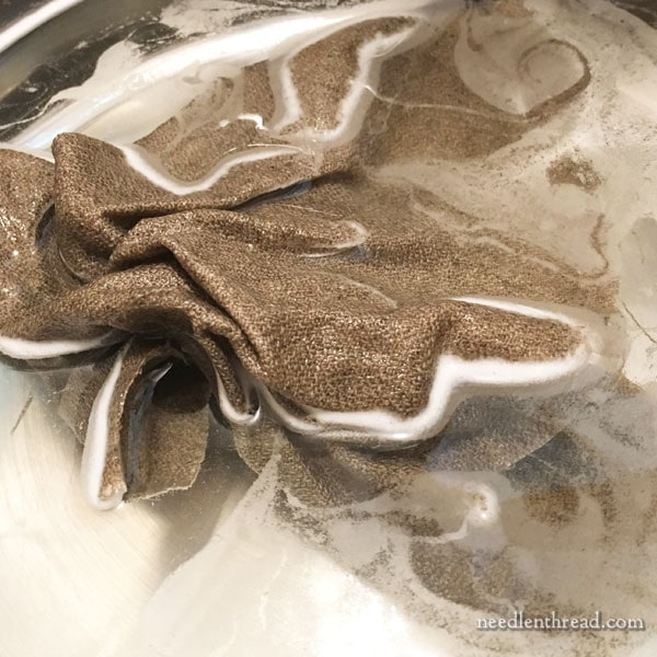 Linen Crepe for Hand Embroidery