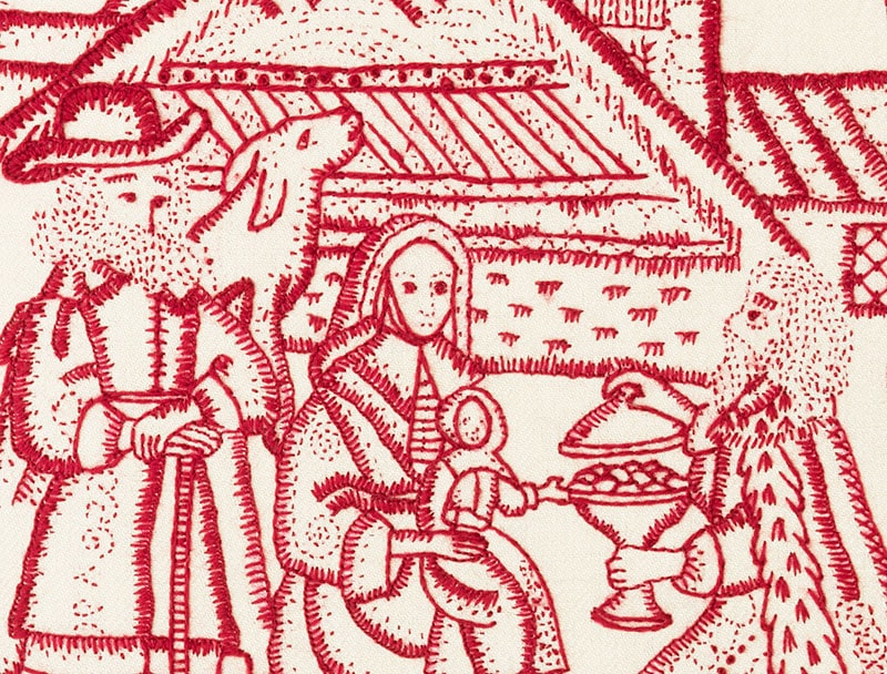 A Stitcher's Christmas, 2018: Crewel Work Company embroidery kit