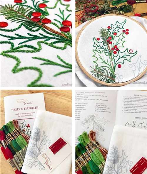 Holly & Evergreen Full Kit