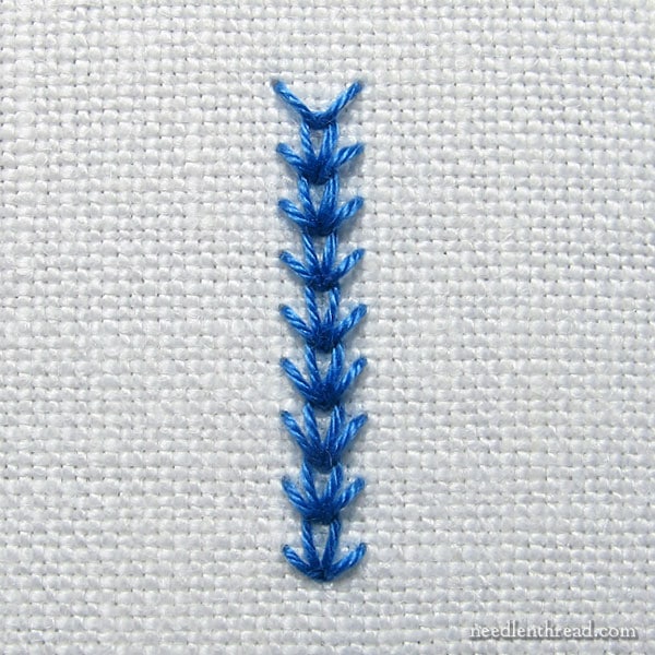 Stitch Fun Tutorial: Mock Wheatear Stitch