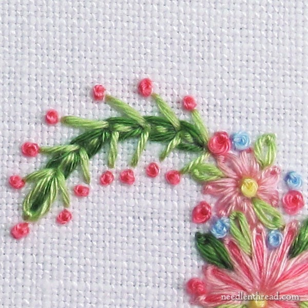 Stitch Fun Tutorial: Mock Wheatear Stitch