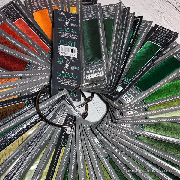 Madeira Classic Metallic Thread set of 8 metallic embroidery threads at a  reduced price while stocks last