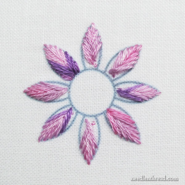 How to Stitch with Variegated Threads: Controlling Colors & Adding Solids