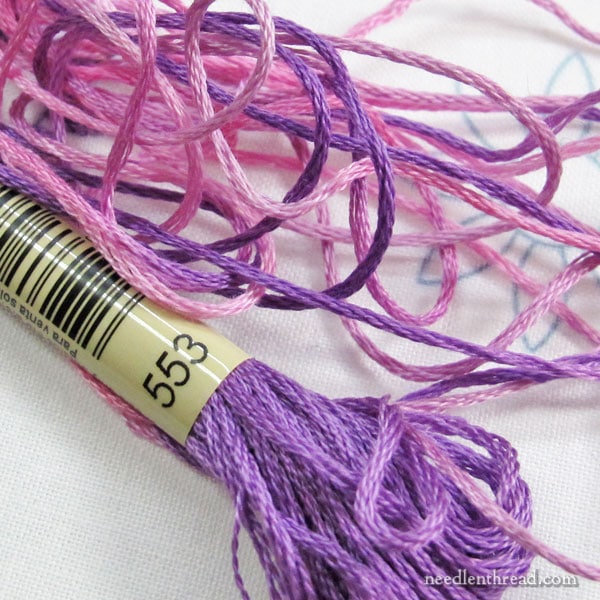How to Stitch with Variegated Threads: Controlling Colors & Adding Solids