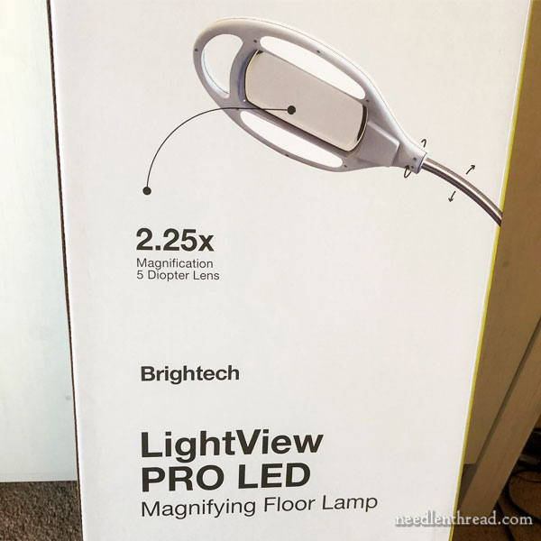 Brightech LightView Flex Magnifying Desk Lamp, 1.75X Light