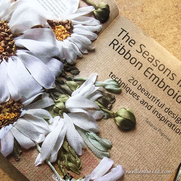 The Seasons in Ribbon Embroidery - a new book on silk ribbon embroidery