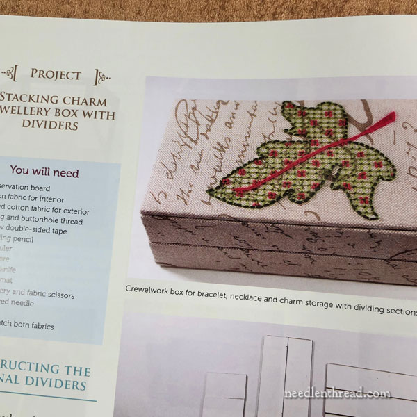 Embroidered Boxes: Techniques and Projects