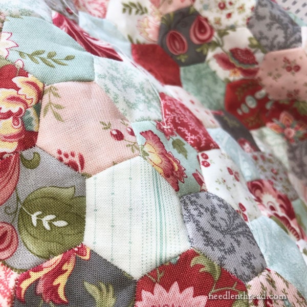 Hexagon Quilt - English Paper Piecing - Mary Corbet