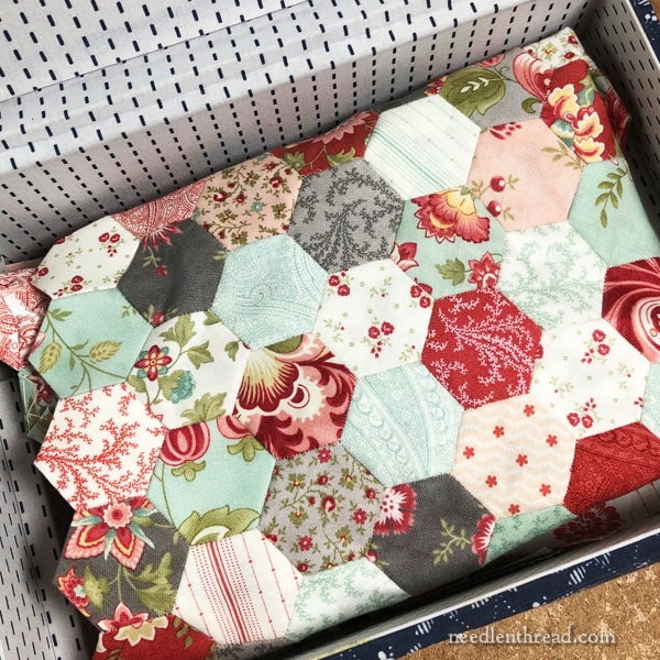 Hexagon Quilt - English Paper Piecing - Mary Corbet