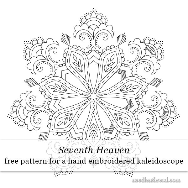 Seventh Heaven: A Free Hand Embroidery Design – NeedlenThread.com