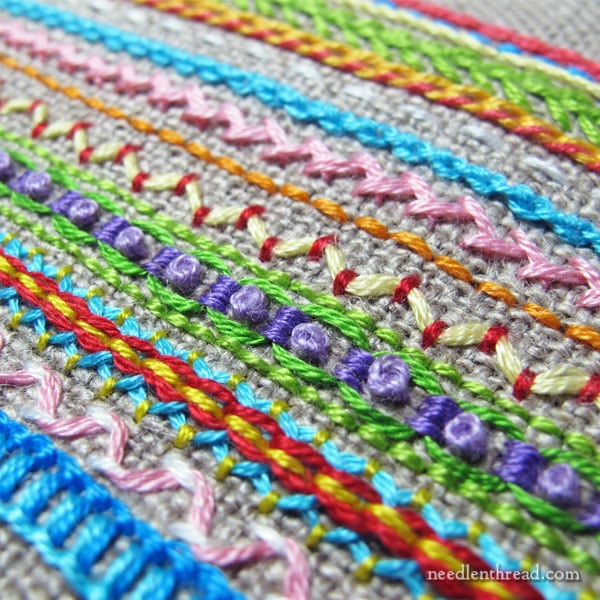 linear stitch samplers