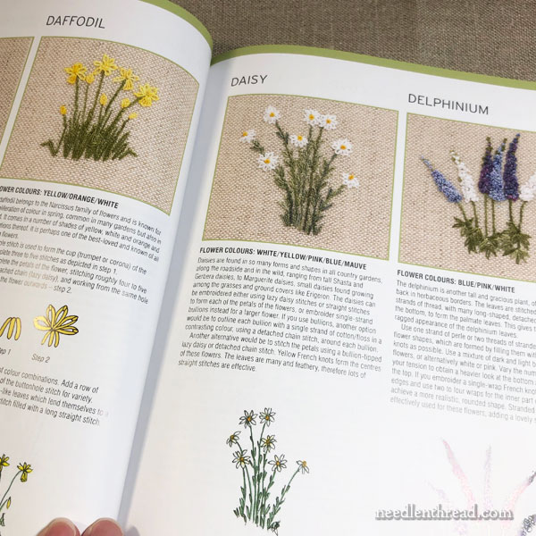 Embroidered Country Gardens by Lorna Bateman
