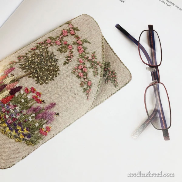 Embroidered Country Gardens by Lorna Bateman