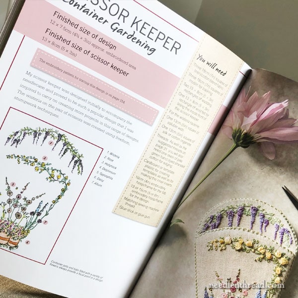 Embroidered Country Gardens by Lorna Bateman