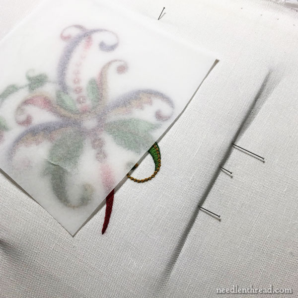 Reframing Embroidery - from botched to better