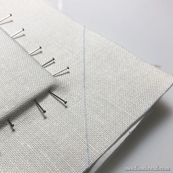 Reframing Embroidery - from botched to better