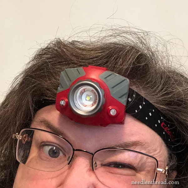 Coast Rechargeable Headlamp with Needlework