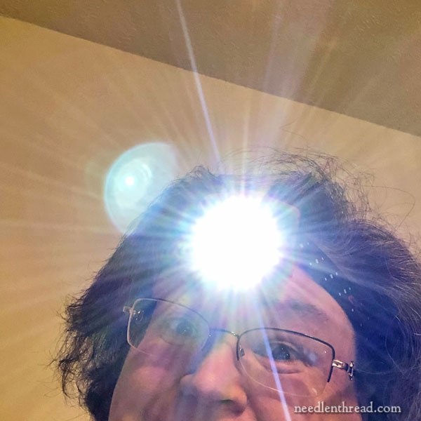 Coast Rechargeable Headlamp with Needlework