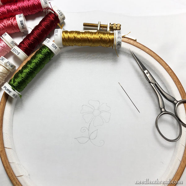 Hand Embroidery on Silk Organza - Tips, Inspiration, Resources